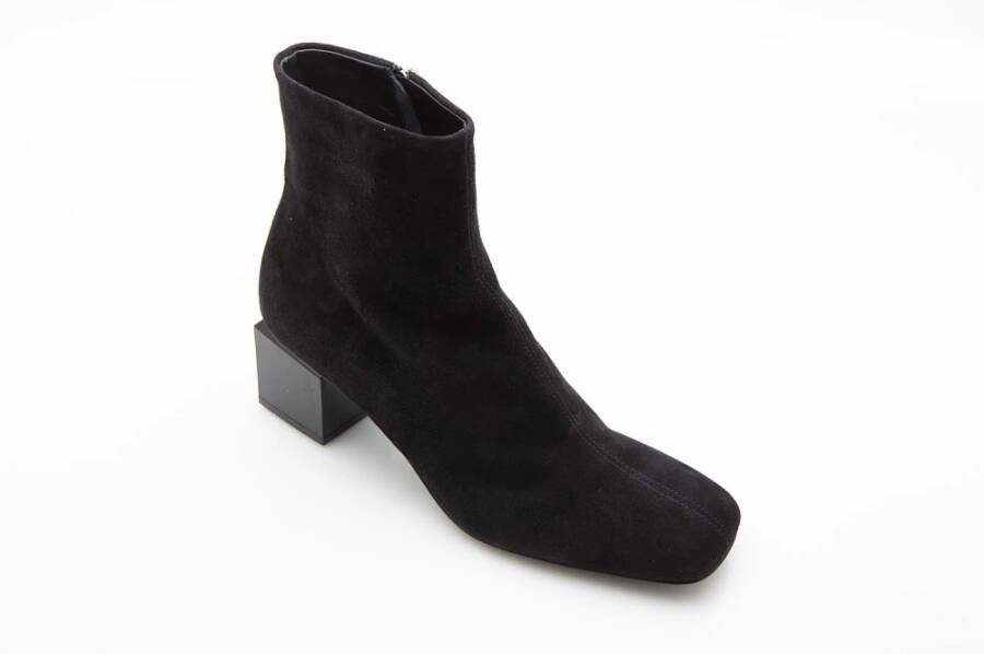 Attilio Giusti Moderne Kubus Hak Bootie Black Dames