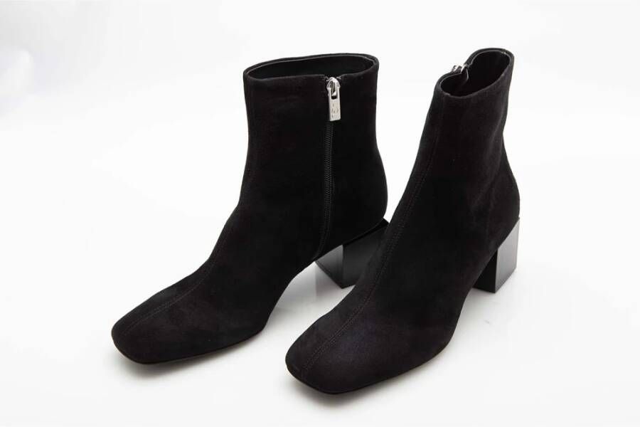 Attilio Giusti Moderne Kubus Hak Bootie Black Dames