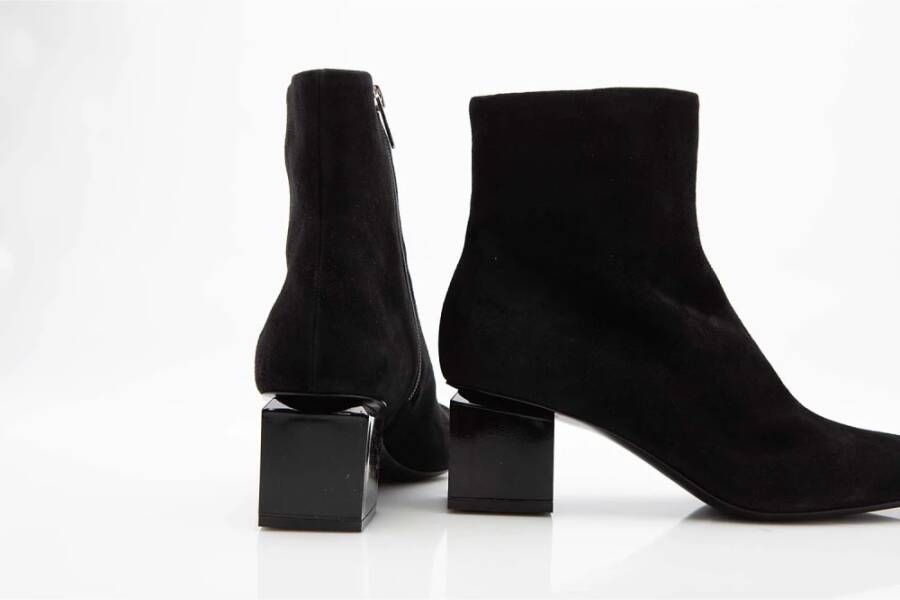 Attilio Giusti Moderne Kubus Hak Bootie Black Dames