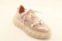 Attilio Giusti Multicolor Leren Sneakers Blondie Collectie Beige Dames - Thumbnail 2