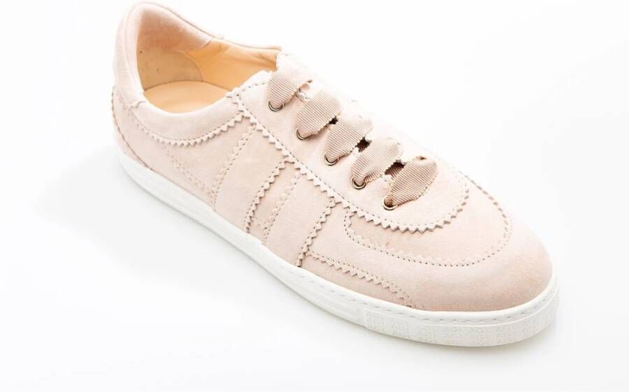 Attilio Giusti Roze Suede Leda Sneaker Pink Dames