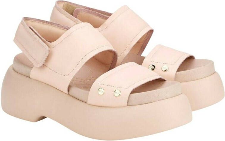 Attilio Giusti puffy sandals Beige Dames