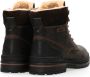 Australian York Brown Leather D19 Dark Br Heren Veterschoenen Bruin - Thumbnail 7