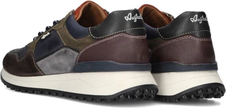 Australian Heren Lage Oxford Sneakers Brown Heren