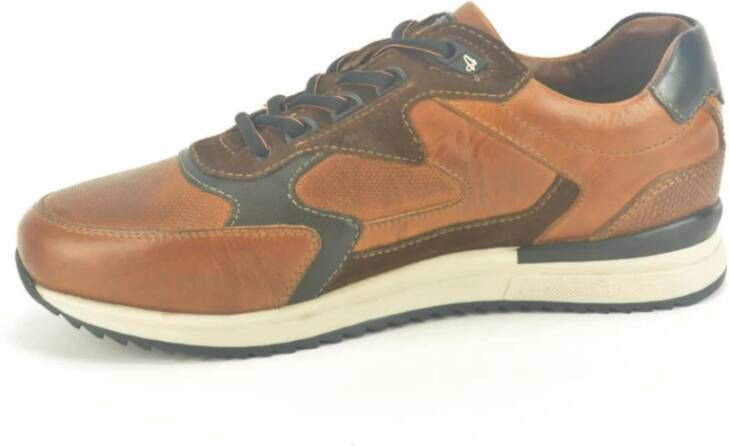 Australian Stijlvolle Cognac en Zwarte Runner Brown Heren