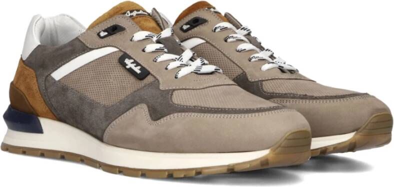 Australian Taupe Suede Lage Sneakers Multicolor Heren