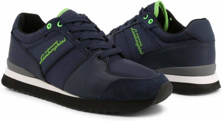 Automobili Lamborghini Sneakers Blauw Heren