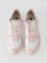 Autry Beige en witte leren sneakers Pink Dames - Thumbnail 5