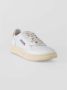 Autry Beige en Witte Leren Sneakers White Heren - Thumbnail 3