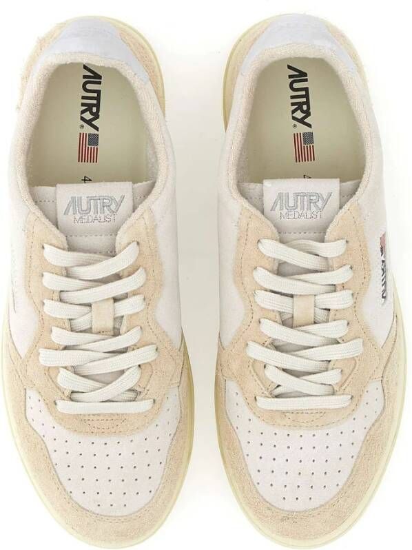 Autry Beige Sneakers Beige Heren