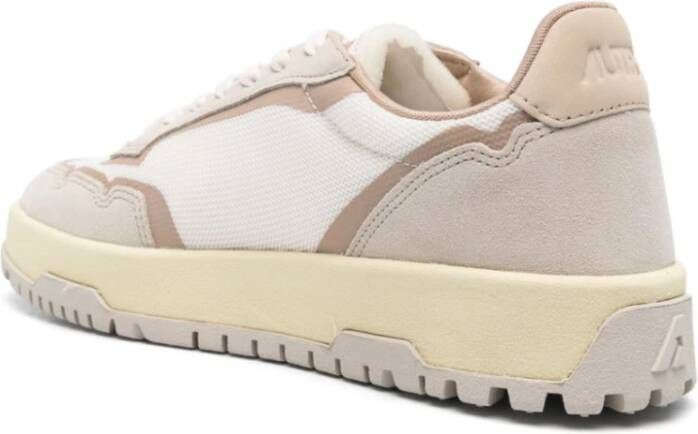 Autry Beige Sneakers Beige Heren