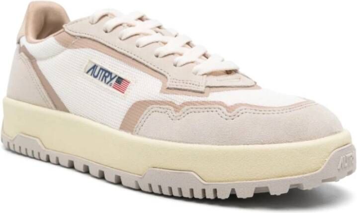 Autry Beige Sneakers Beige Heren