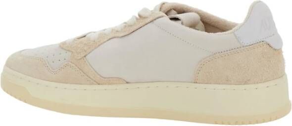 Autry Beige Sneakers Medalist Beige Heren