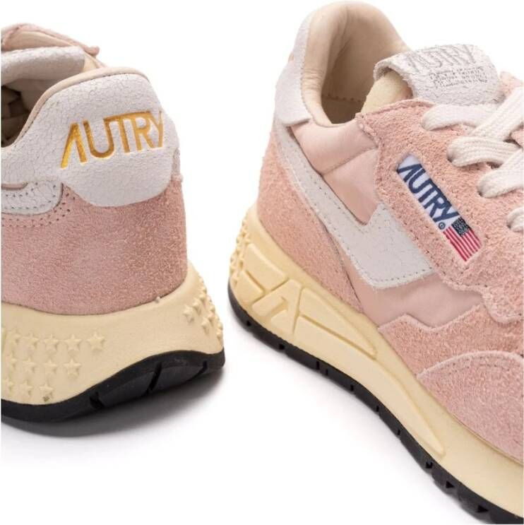 Autry Beige Sneakers voor een stijlvolle look Beige Dames