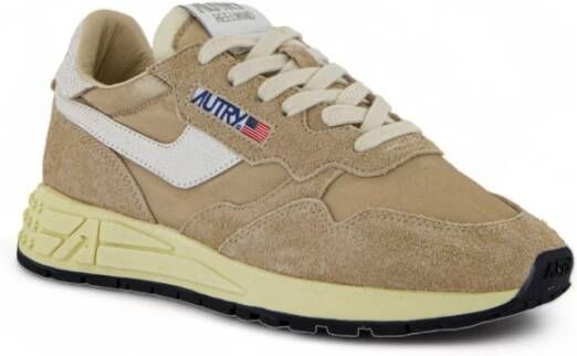 Autry Beige Sneakers voor Heren Aw24 Beige Heren