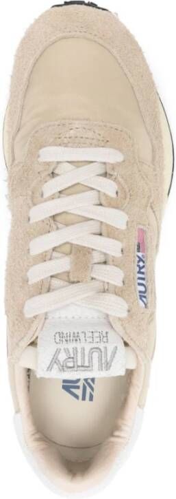 Autry Beige Sneakers voor Vrouwen Beige Dames