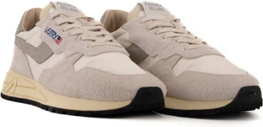 Autry Reelwind Sneakers Vintage-geïnspireerde Prestatieschoenen Beige - Foto 11