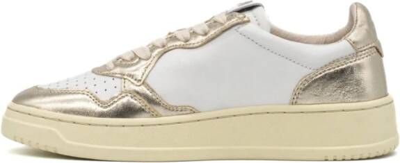 Autry Bicolour Medalist Lage Top Sneaker White Dames