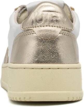 Autry Bicolour Medalist Lage Top Sneaker White Dames