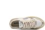 Autry Witte Platina Leren Sneakers Vintage-geïnspireerd Wit Dames - Thumbnail 11