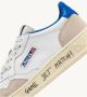 Autry Blauw en wit leren sneakers White Dames - Thumbnail 2