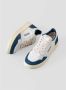 Autry Blauw en Wit Medalist Low Sneakers White Heren - Thumbnail 2