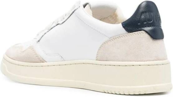 Autry Blauw Wit Medalist Low Man Schoenen White Heren