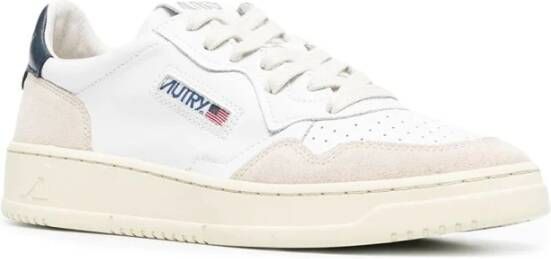 Autry Blauw Wit Medalist Low Man Schoenen White Heren