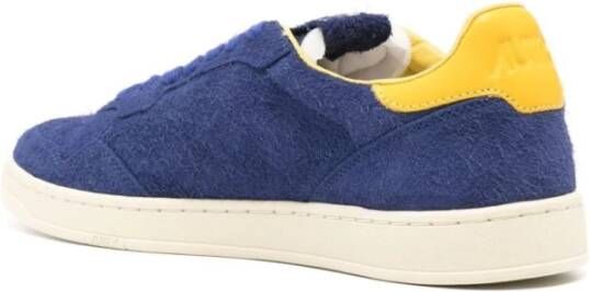 Autry Blauwe Lage Sneakers Blue Heren