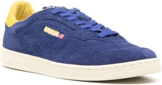 Autry Blauwe Lage Sneakers Blue Heren