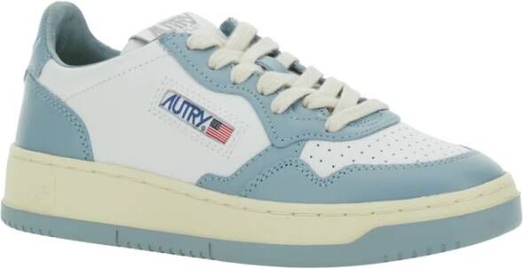 Autry Blauwe Sneakers met Logo Blue Dames