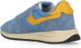 Autry Blauwe Suède Stoffen Sneakers Ronde Neus Blue Heren - Thumbnail 2