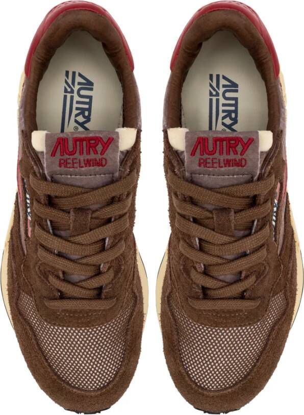 Autry Reelwind Sneakers Brown Dames