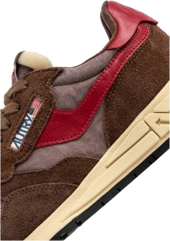 Autry Reelwind Sneakers Brown Dames