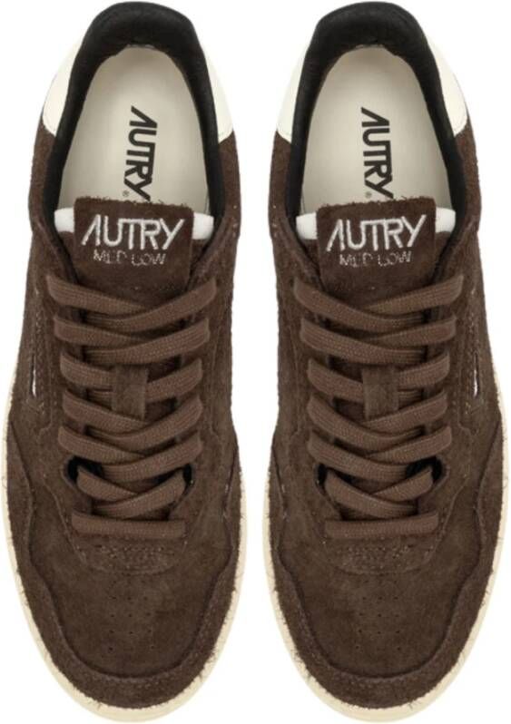 Autry Bruine Platte Sneakers Urban Appeal Brown Heren