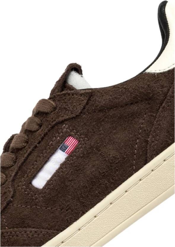 Autry Bruine Platte Sneakers Urban Appeal Brown Heren