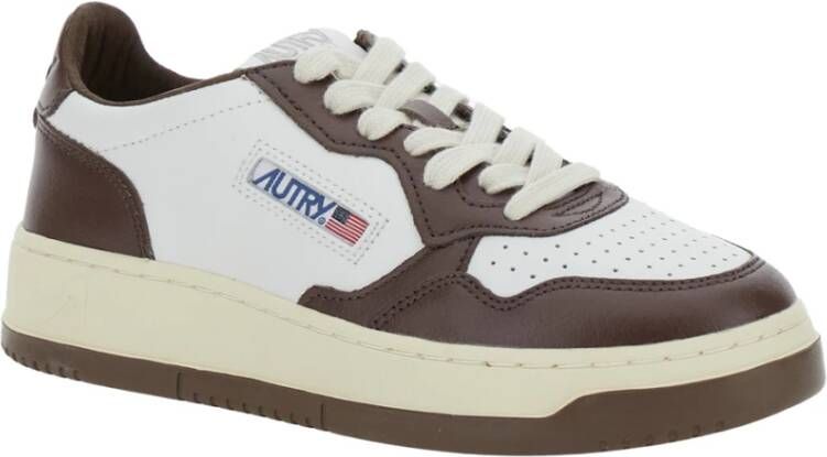 Autry Bruine Sneakers Medalist Low Vrouwen Brown Dames