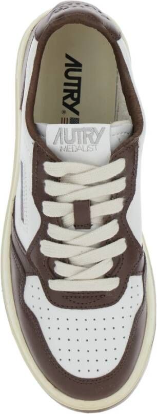 Autry Bruine Sneakers Medalist Low Vrouwen Brown Dames