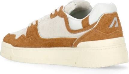 Autry Bruine Suède Sneakers Brown Heren