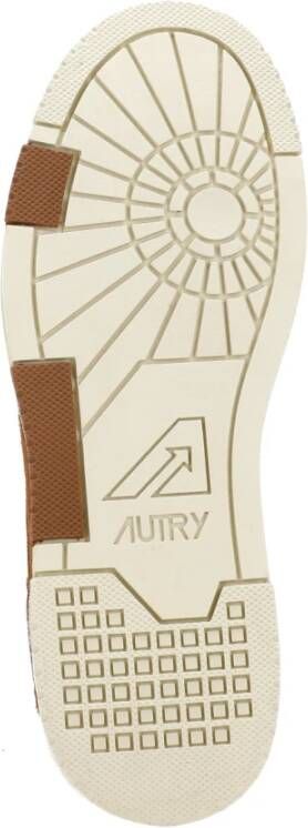 Autry Bruine Suède Sneakers Brown Heren