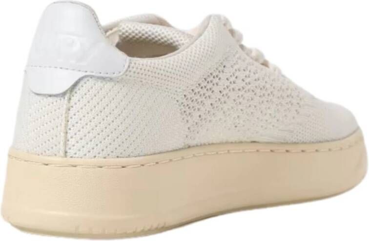 Autry Casual Ivory Veterschoenen Beige Dames