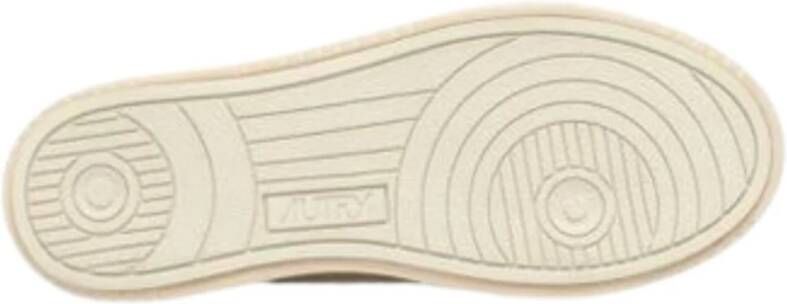 Autry Casual Ivory Veterschoenen Beige Dames