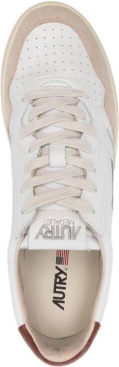 Autry Casual Sneakers voor Dagelijks Gebruik Beige Heren