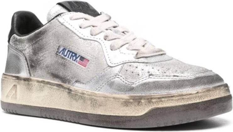 Autry Casual Sneakers voor Dagelijks Gebruik Gray Dames