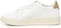 Autry Witte Leren Lage Sneakers met Logo Patch White Dames - Thumbnail 12