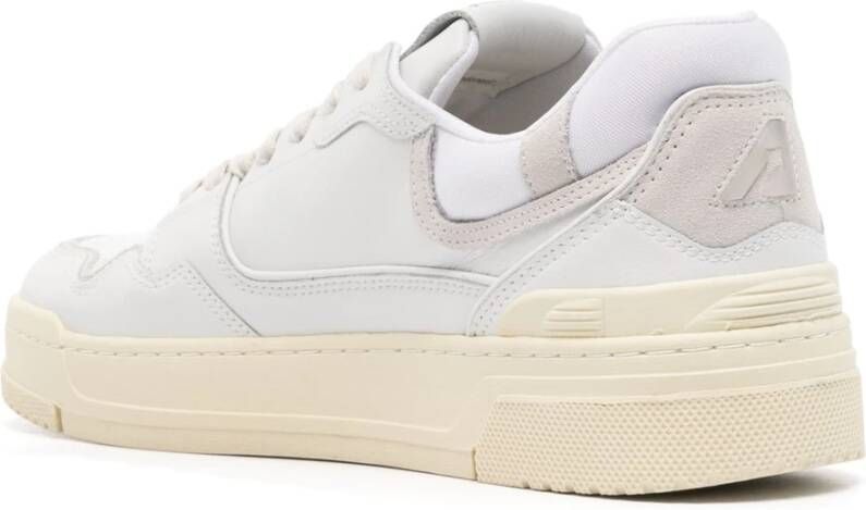 Autry CLC Low Basketbalgeïnspireerde Sneakers White Heren