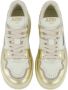 Autry CLC LOW Sneakers Extra-Volume Leer & Suède White Dames - Thumbnail 5