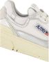 Autry CLC LOW Sneakers Zilver Leer en Suède White Heren - Thumbnail 6