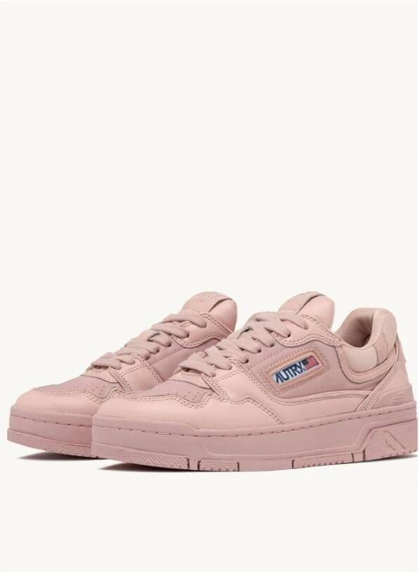 Autry CLC Sneakers Pink Dames