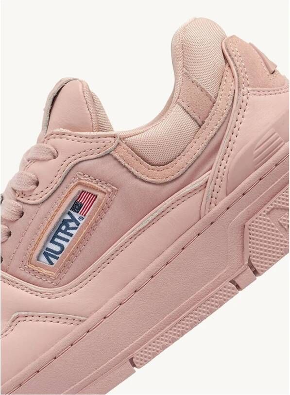 Autry CLC Sneakers Pink Dames